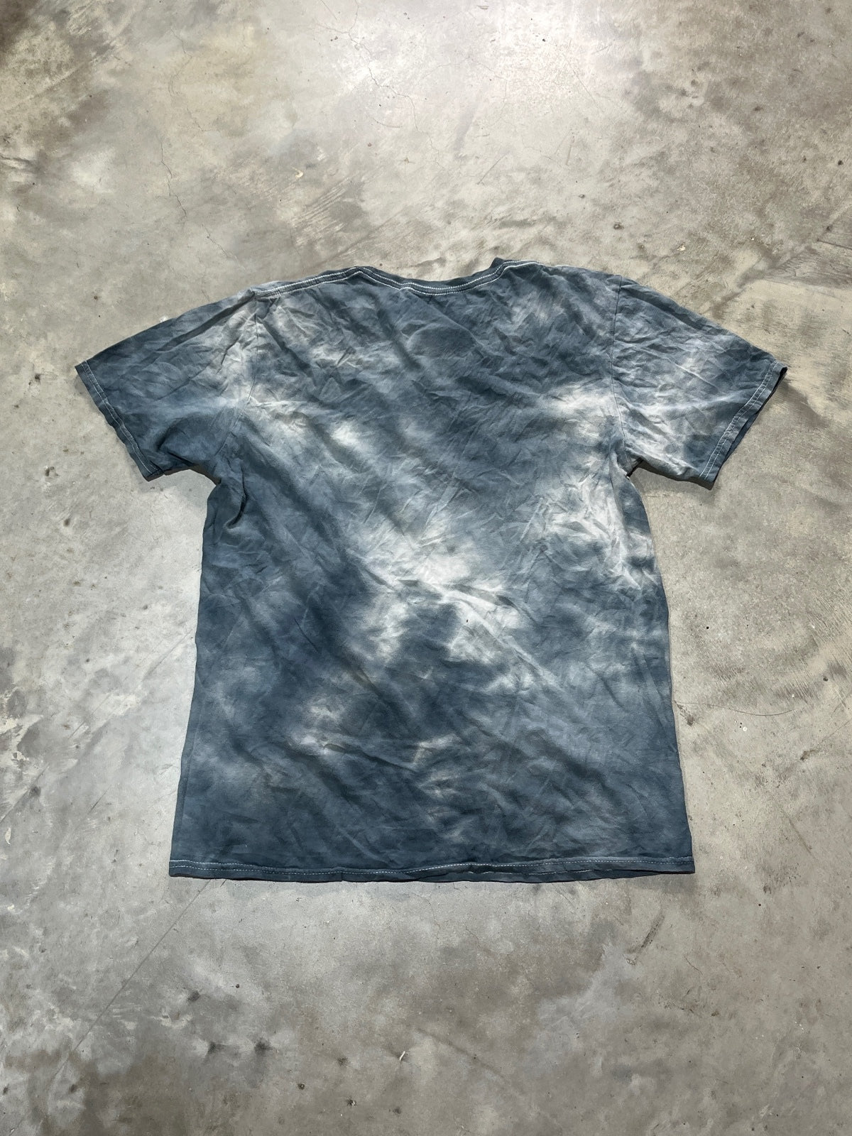 Death Row Records Preowned Small Tie Dye T-shirt