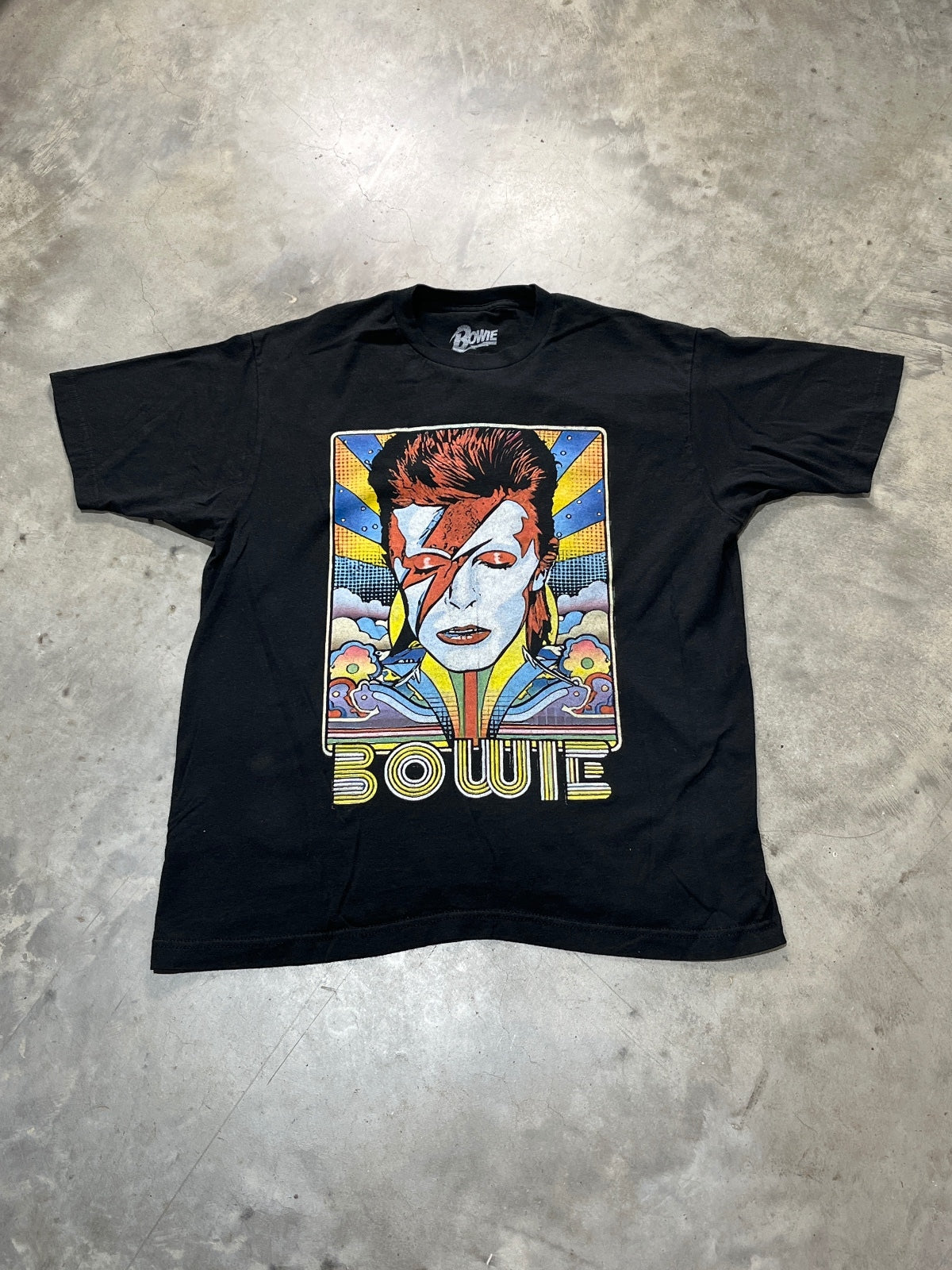 David Bowie Preowned Large T-shirt