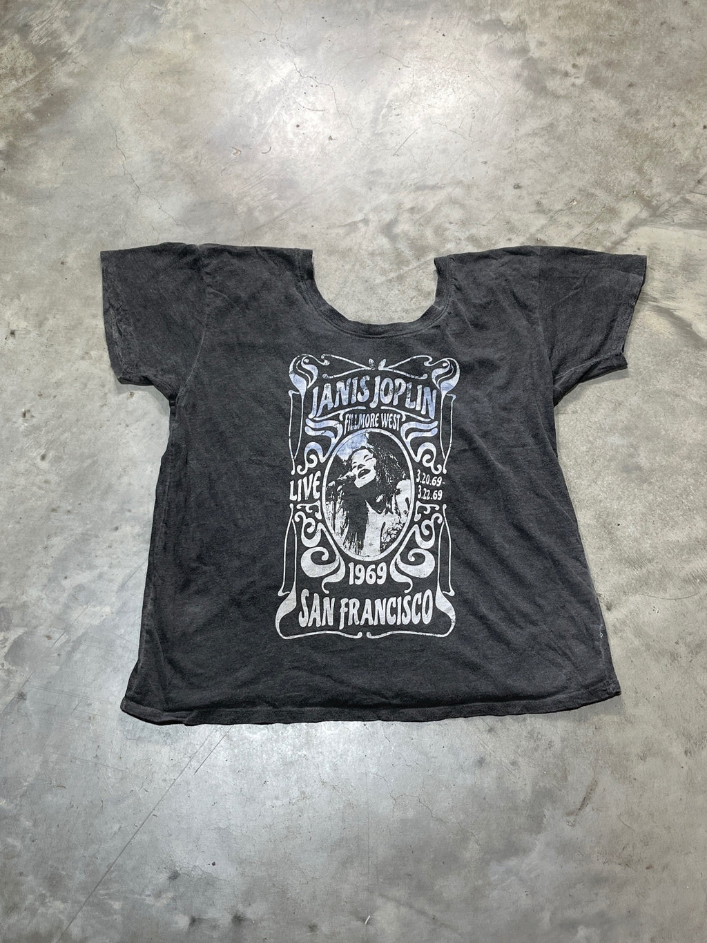 Janis Joplin Preowned Medium T-shirt
