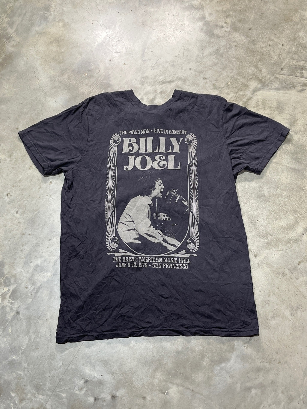Billy Joel Preowned Medium T-shirt