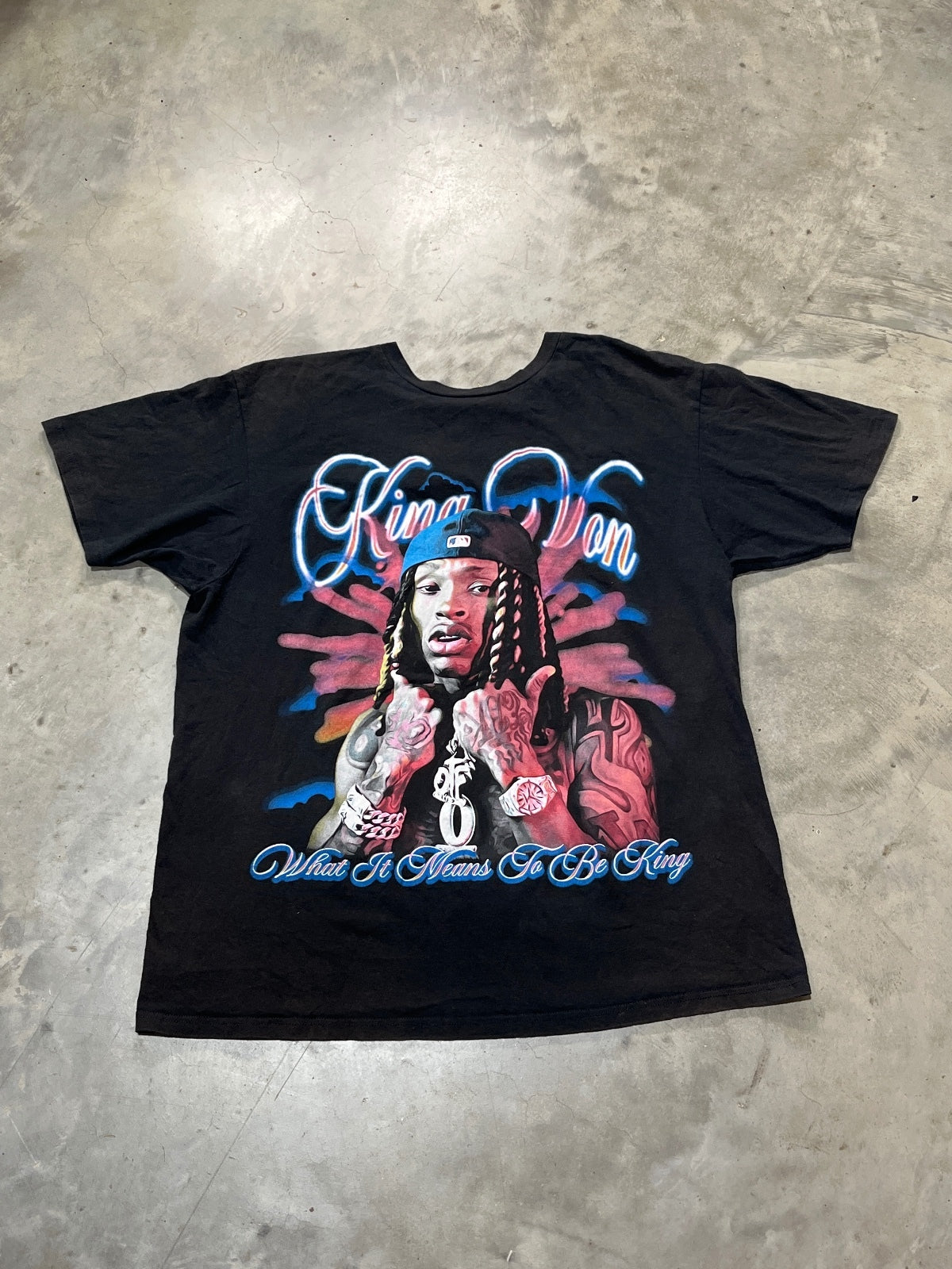 King Von Preowned Large T-shirt