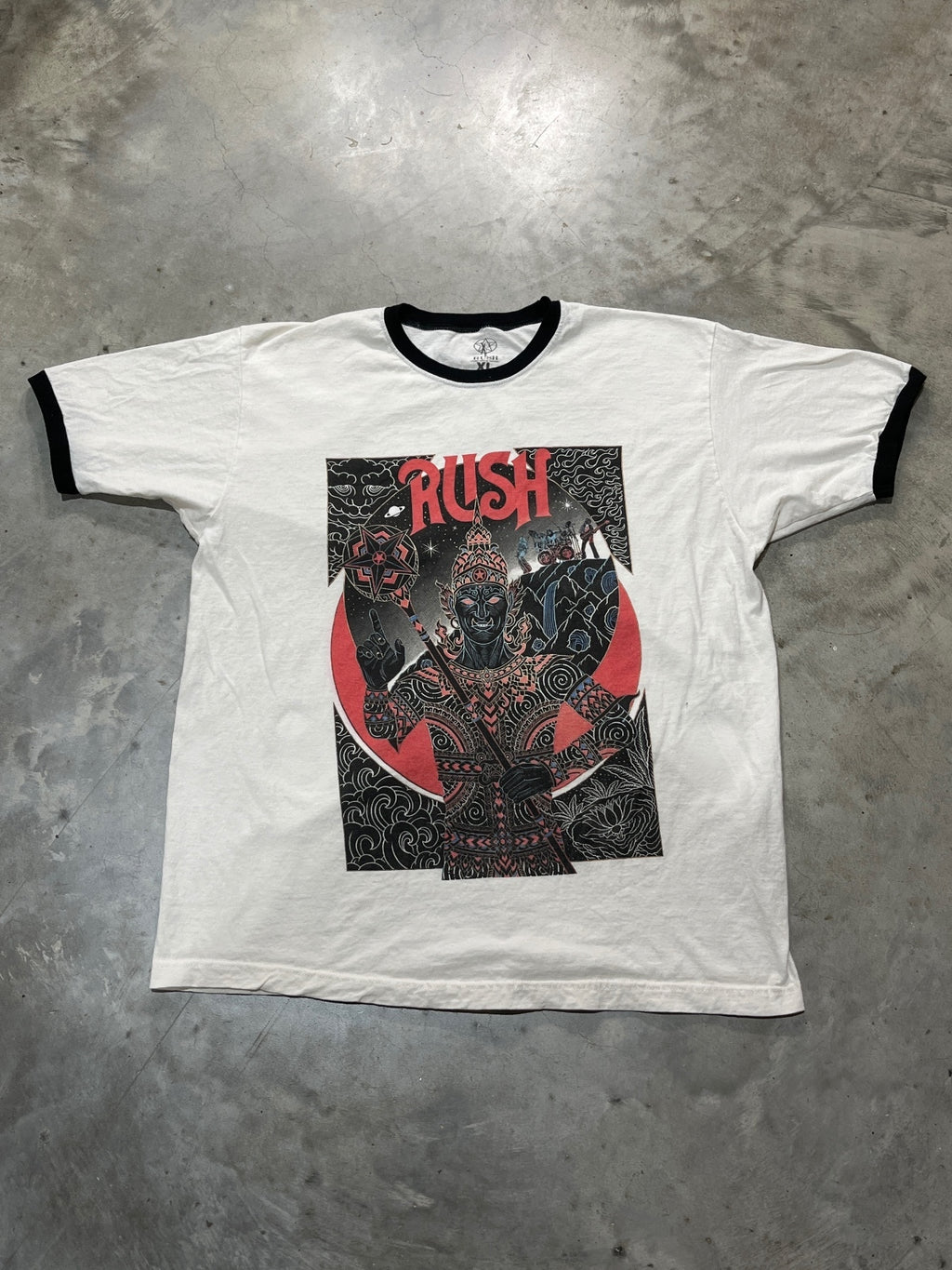 Rush Preowned XL Ringer T-shirt