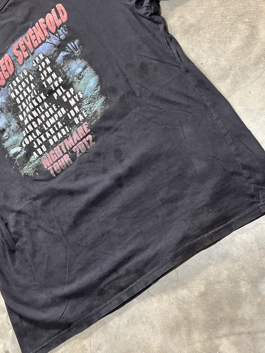 Avenged Sevenfold Preowned XL T-shirt