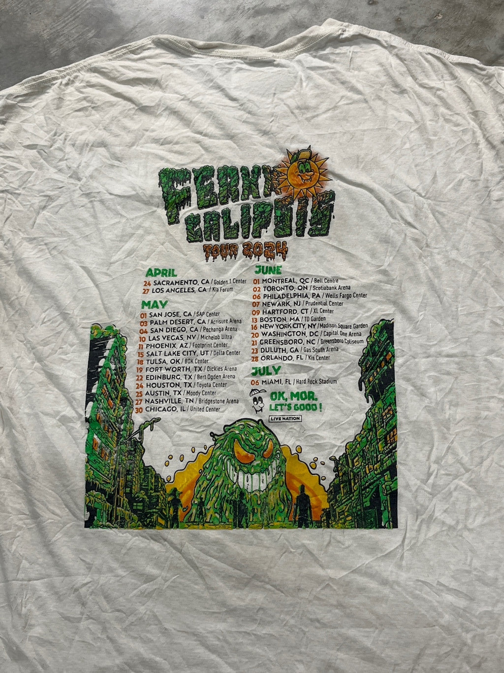 Feid Ferxxo Preowned XL T-shirt