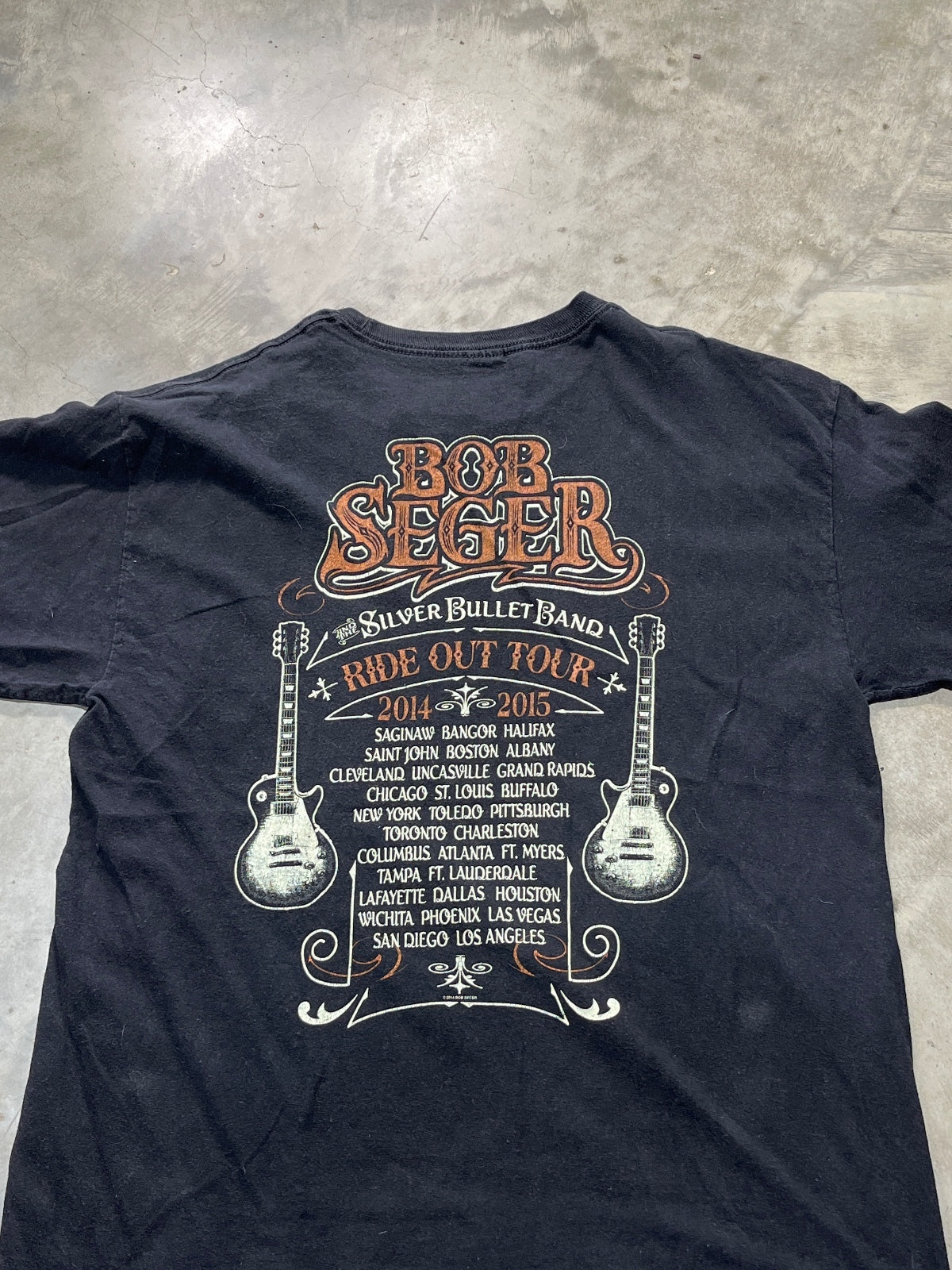 Bob Seger Preowned XL T-shirt