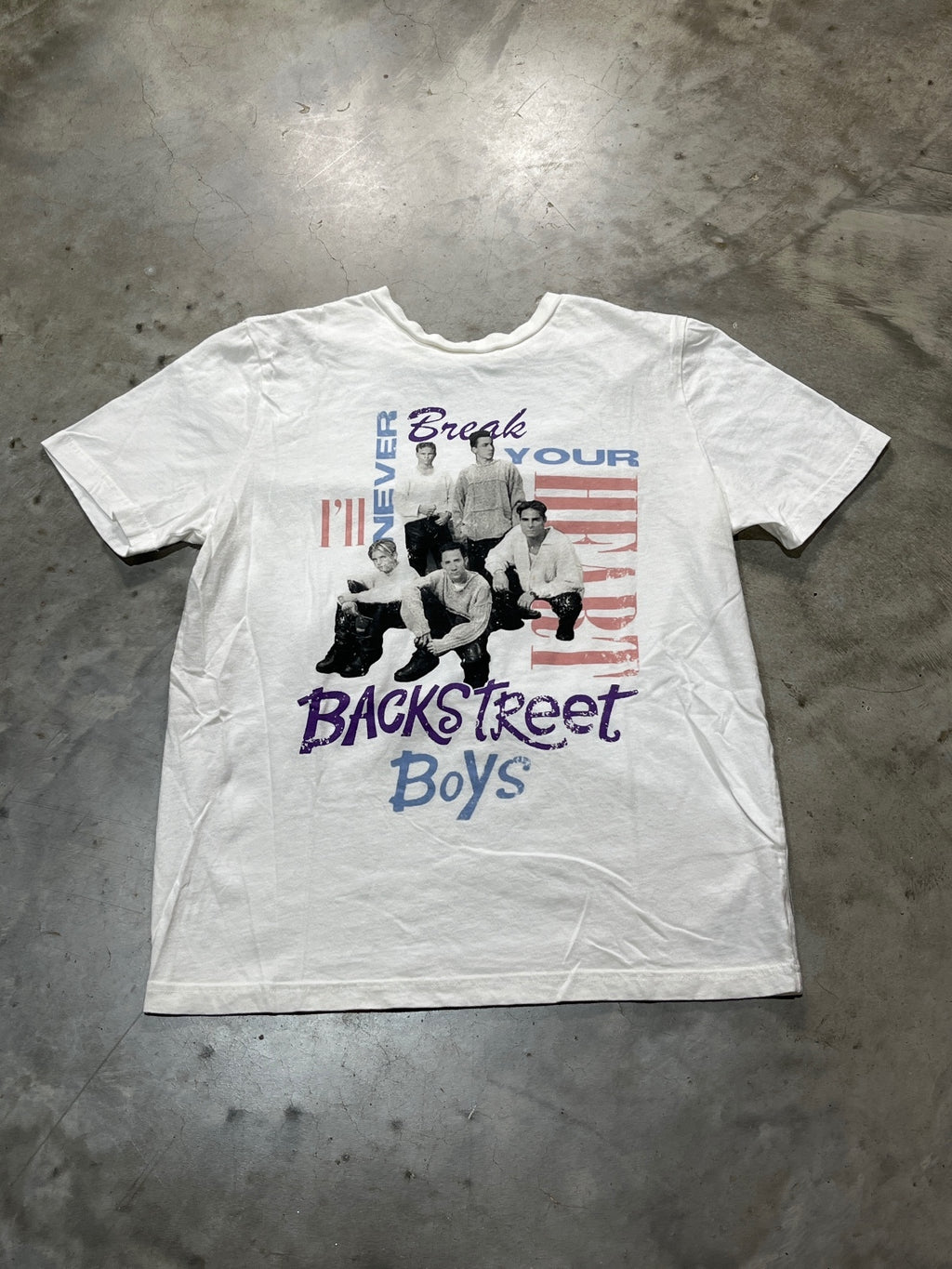 Backstreet Boys Preowned Medium T-shirt