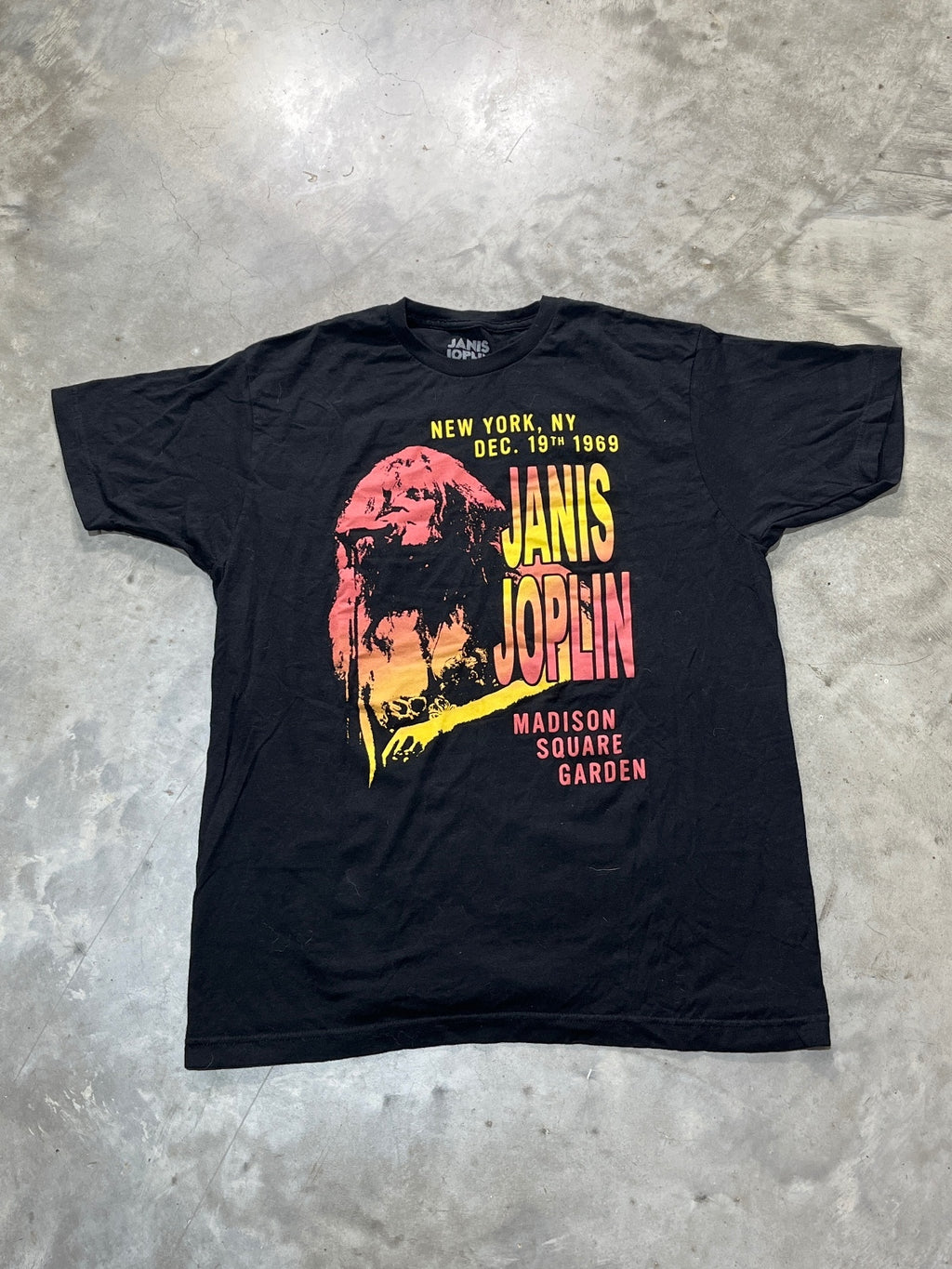 Janis Joplin Preowned Large T-shirt