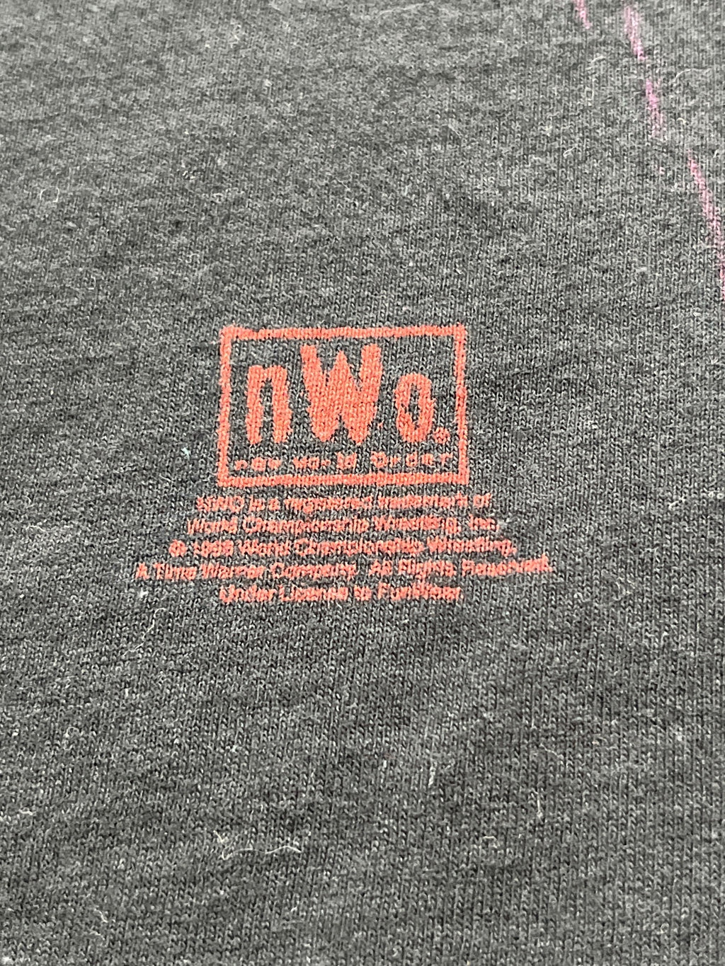VTG 1998 WCW Kevin Nash Preowned XL T-shirt