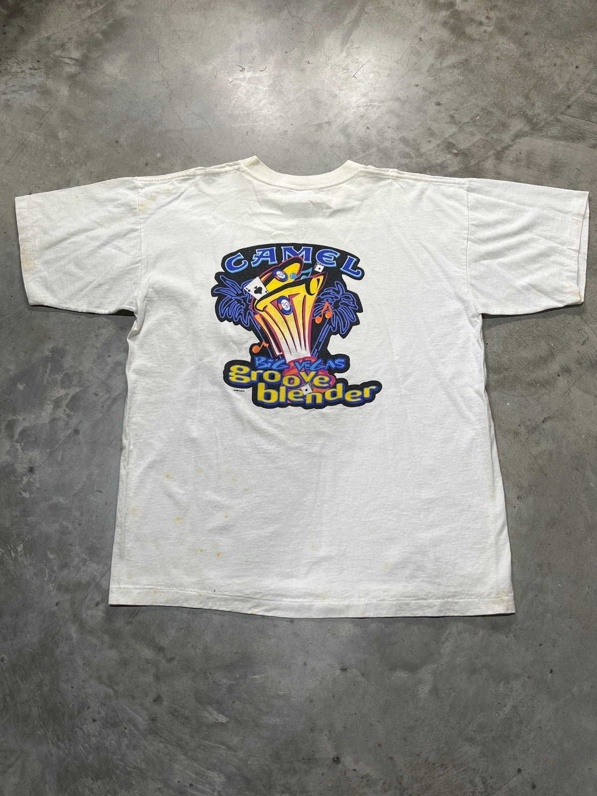 Vintage 1996 Camel Cigarettes Preowned XL T-shirt