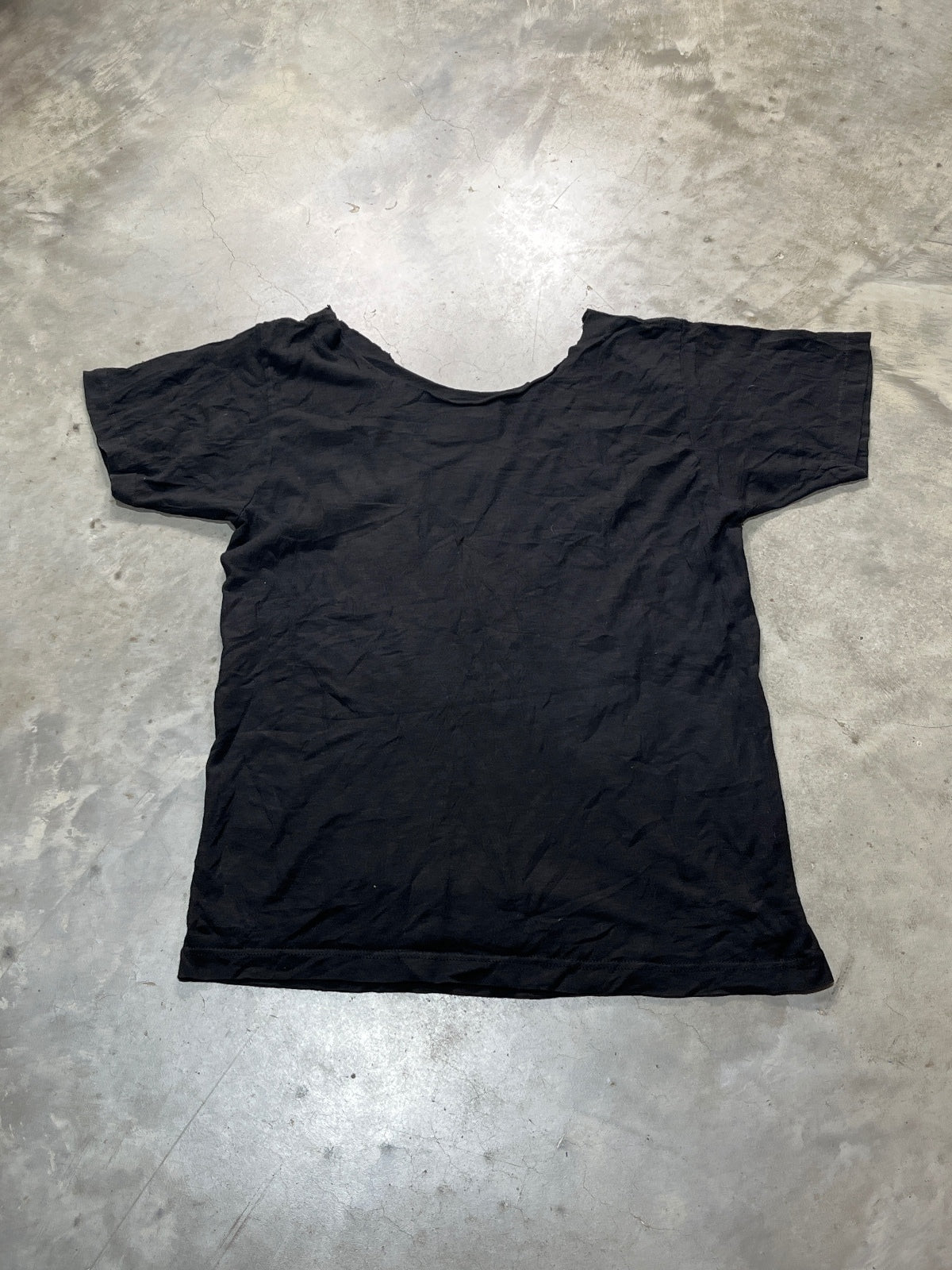 Rob Zombie Preowned Medium Cropped Neckline T-shirt