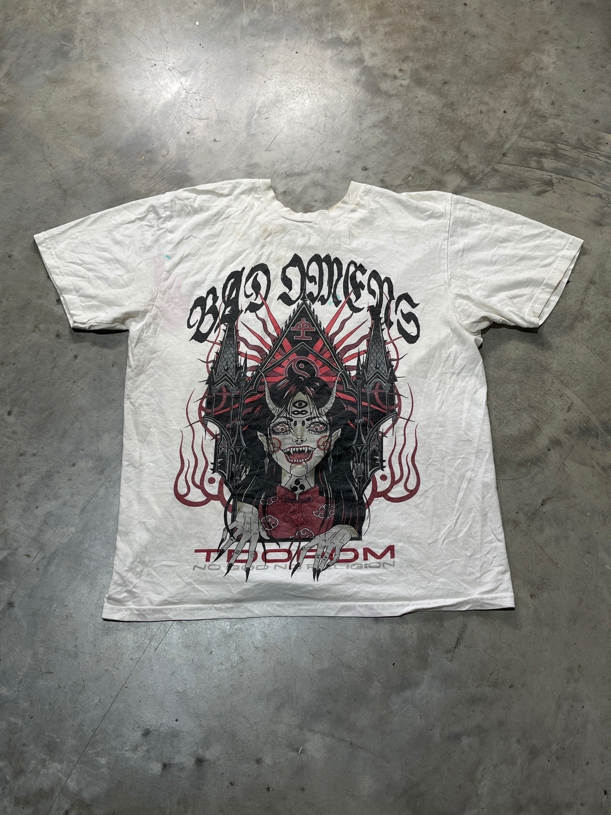 Bad Omens Preowned Large T-shirt