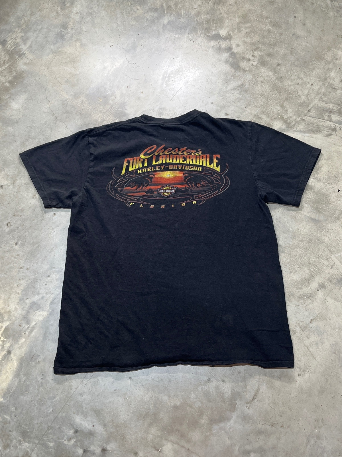 Harley Davidson Fort Lauderdale Preowned Large T-shirt