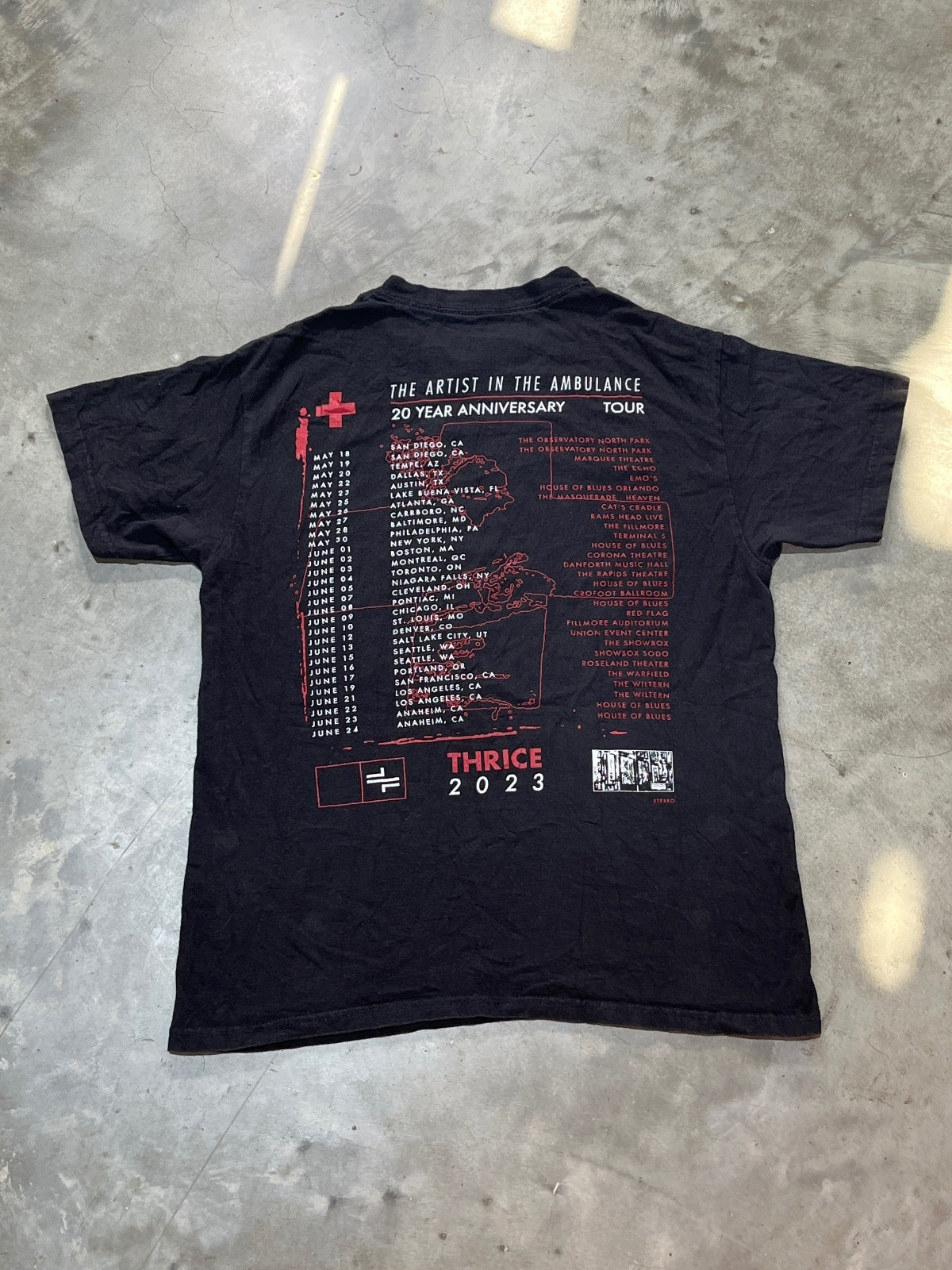 Thrice Preowned Large T-shirt