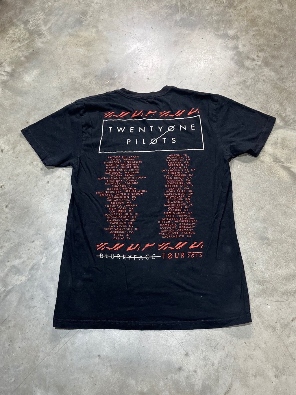 Twenty One Pilots Preowned Small T-shirt