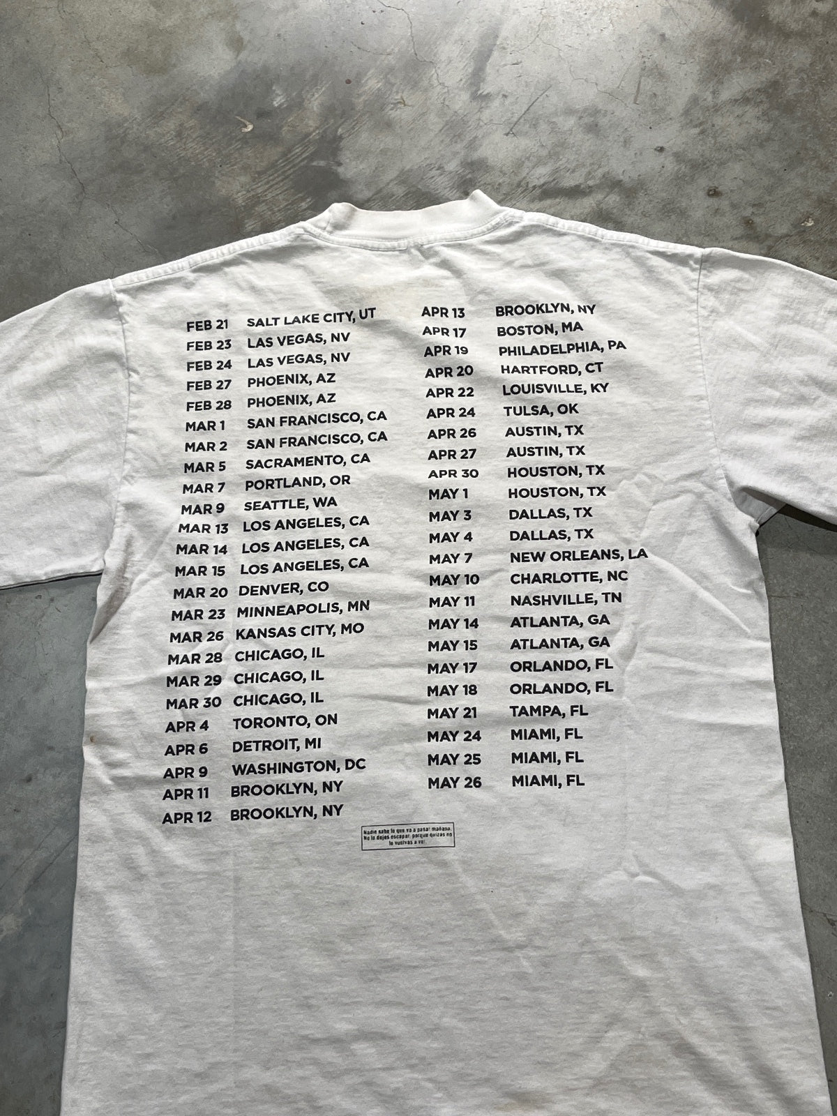 Bad Bunny Preowned Small T-shirt