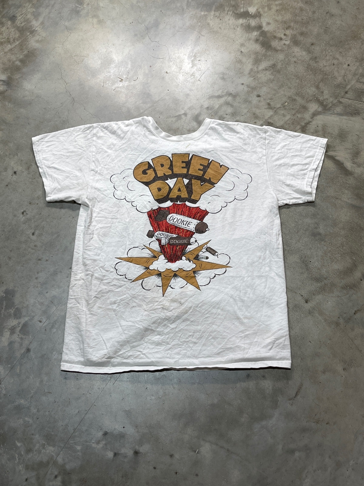 Green Day Preowned Medium T-shirt