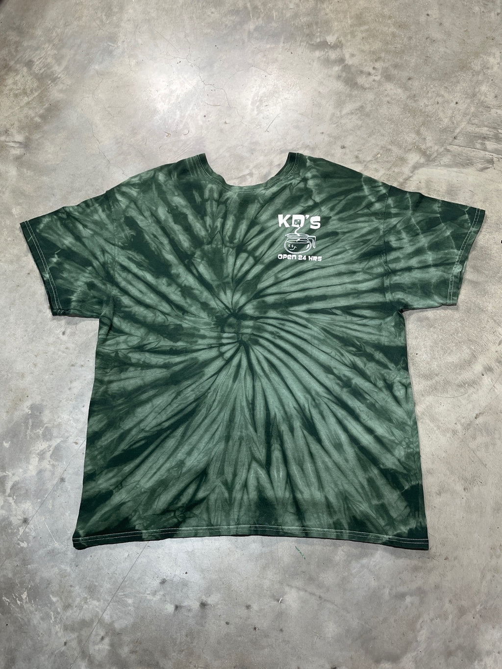 Vintage KD’s Diner Preowned XL Tie Dye T-shirt