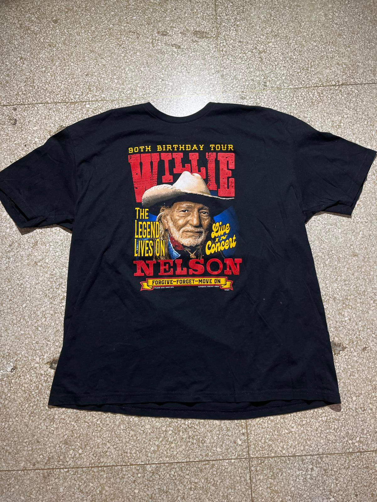Willie Nelson preowned 3XLarge Band T-shirt