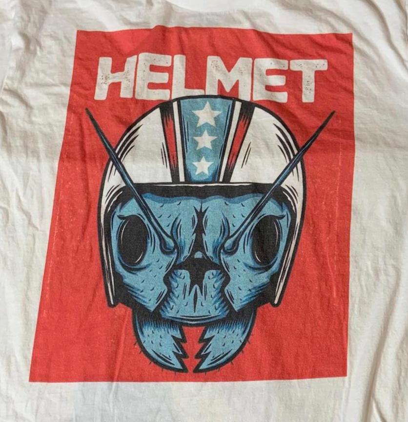 Helmet PreOwned XL Band Tshirt