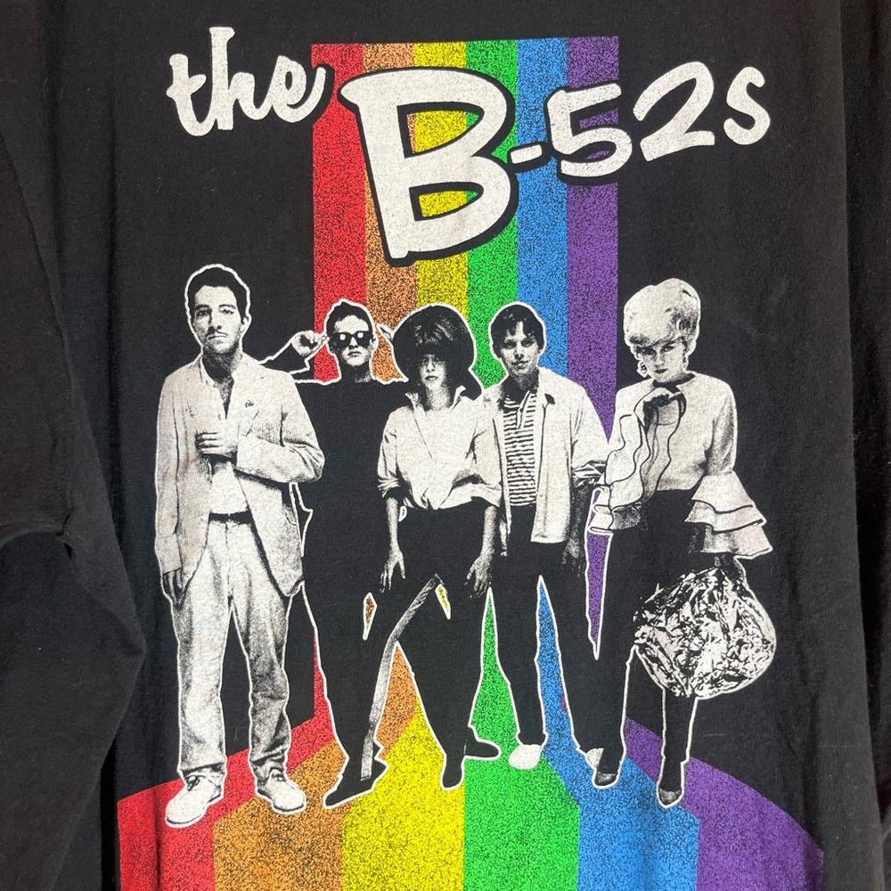 The b-52s 3xlarge black graphic vintage preowned tshirt