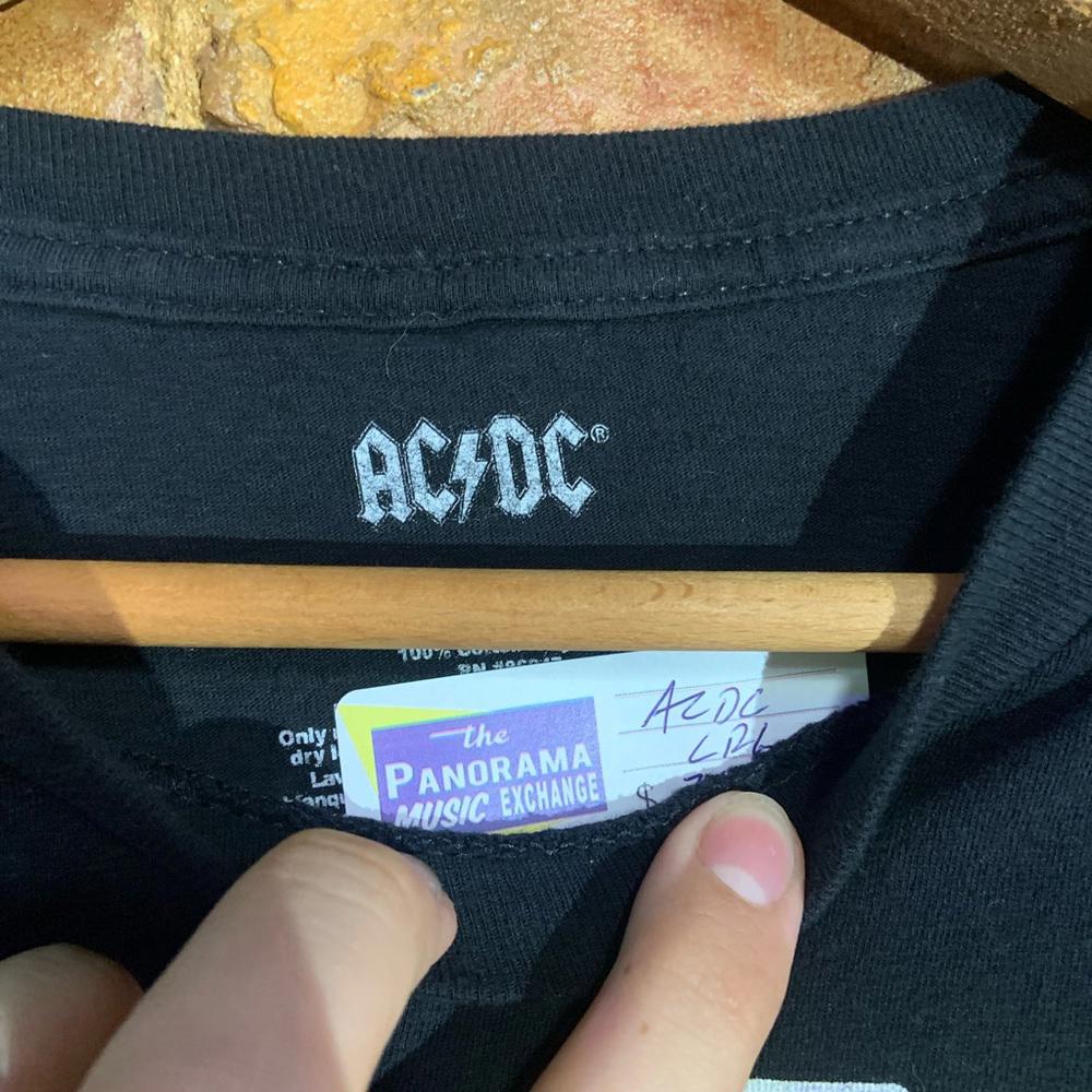 ACDC large black graphic vintage T-shirt