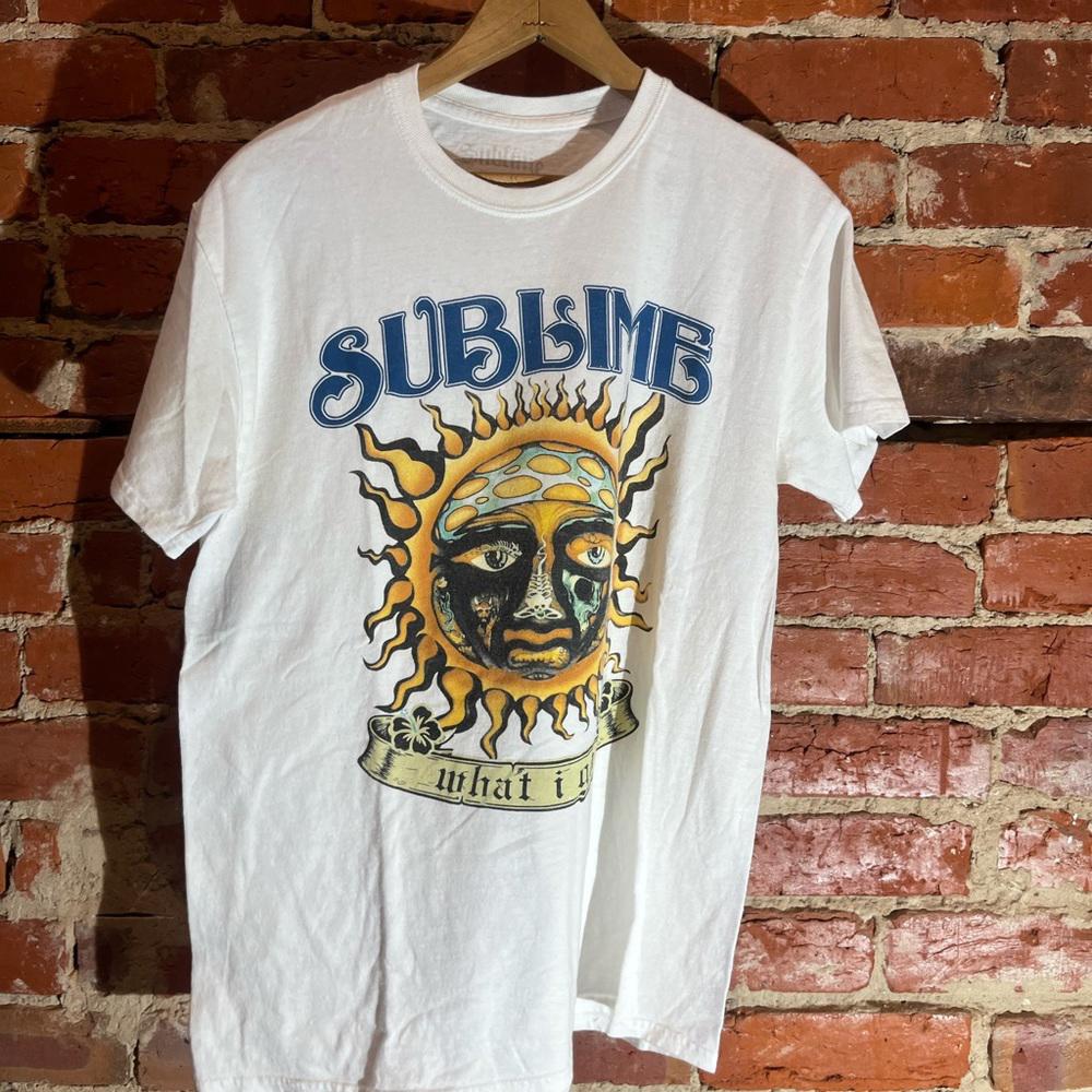 Sublime xlarge white graphic vintage preowned tshirt
