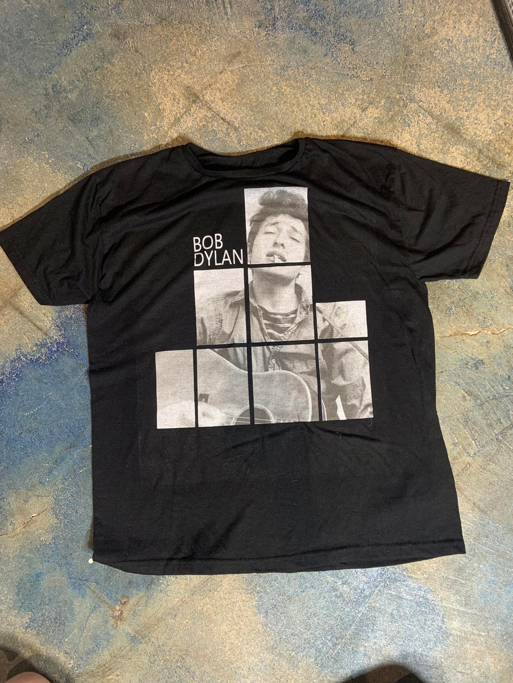 Bob Dylan PreOwned XL Black Shirt