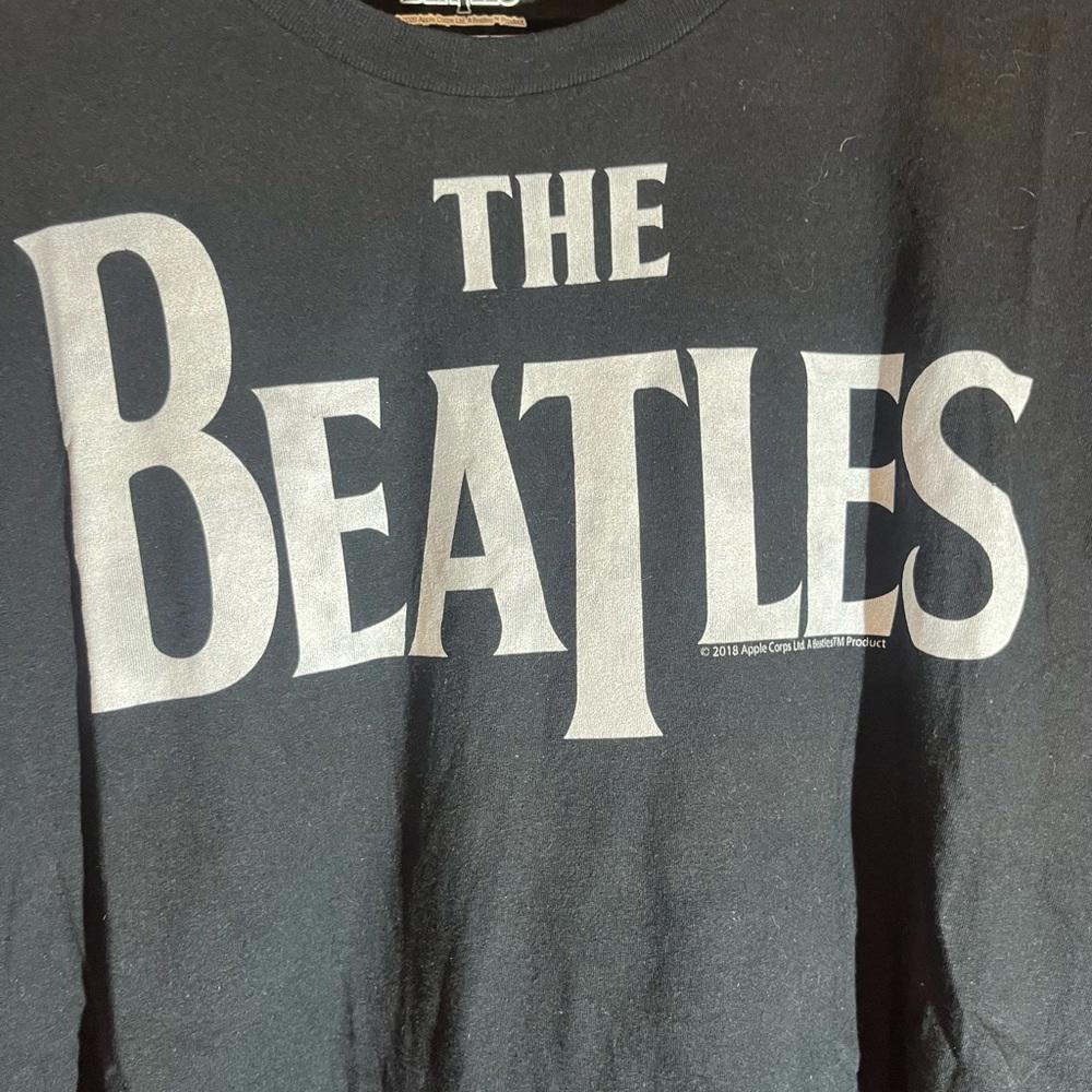 Beatles 2xlarge black graphic vintage preowned tshirt
