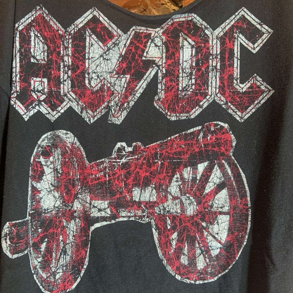 ACDC 2XLarge black graphic preowned T-shirt