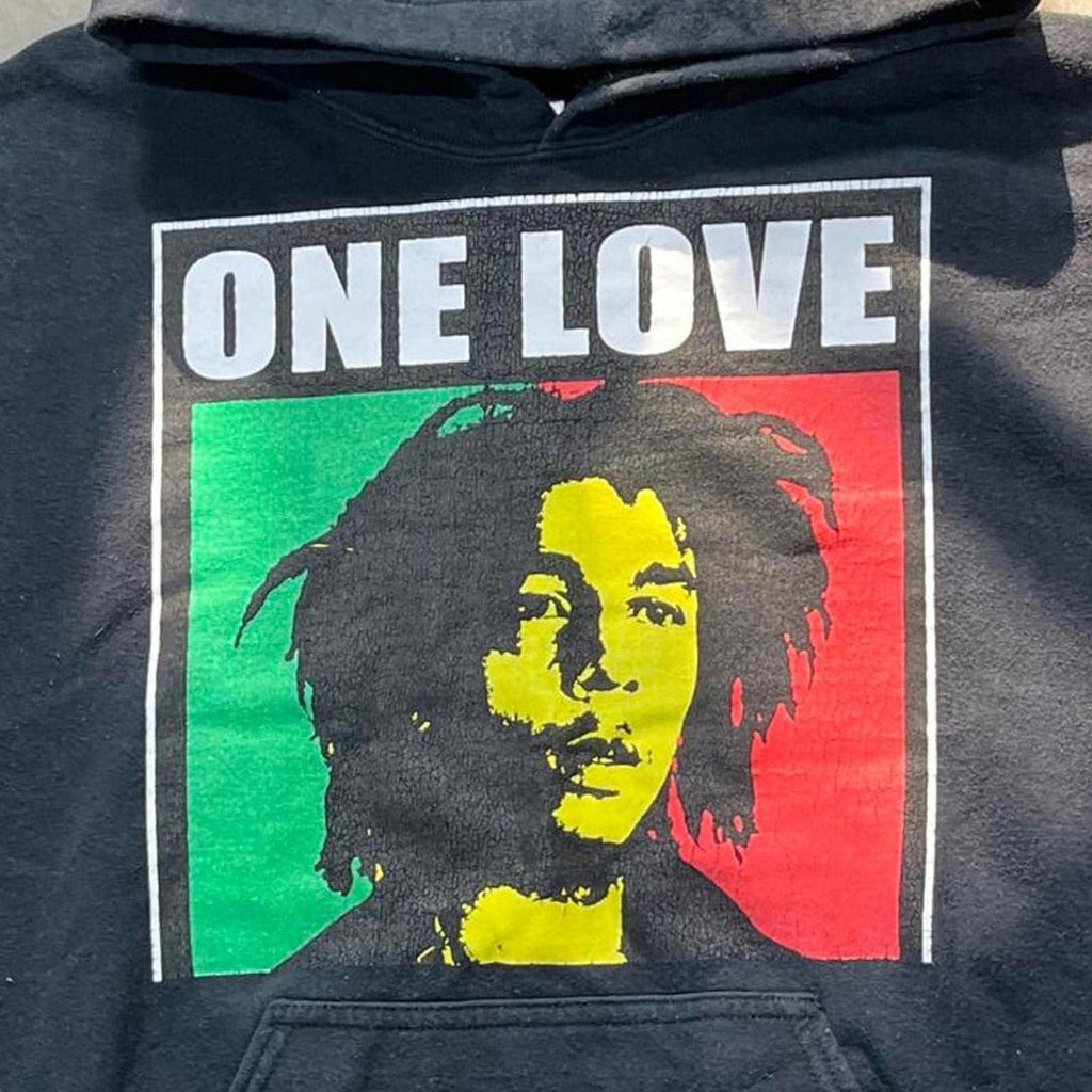 Bob Marley Preowned Medium Hoodie