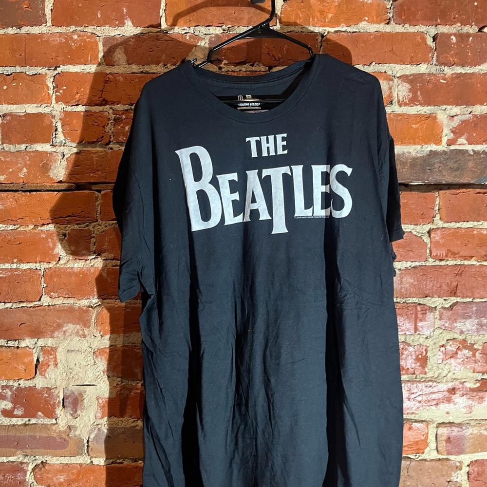 Beatles 2xlarge black graphic vintage preowned tshirt