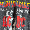 Acdc medium grey graphic vintage preowned tshirt