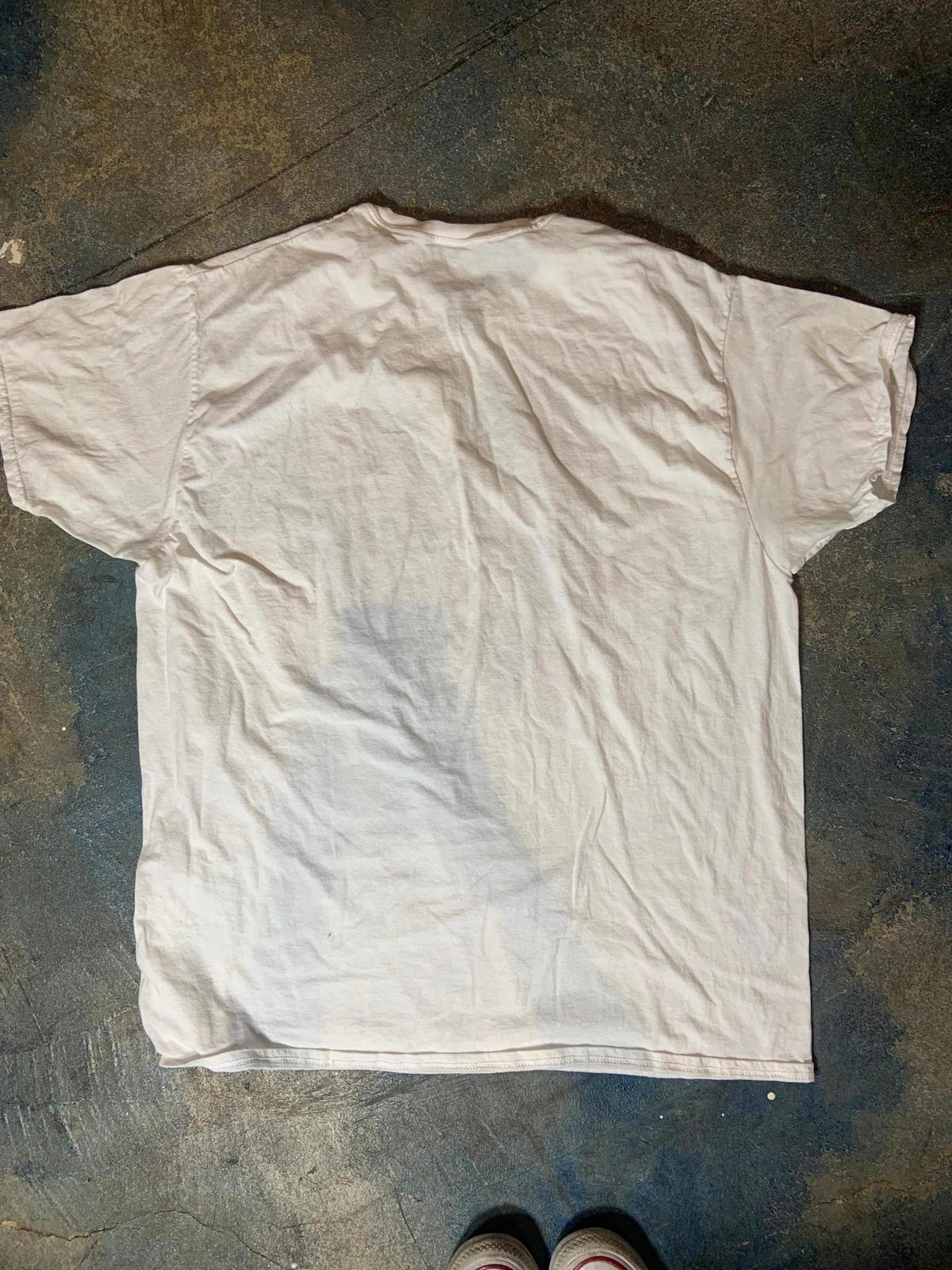 Stray Cats PreOwned White XXL Shirt