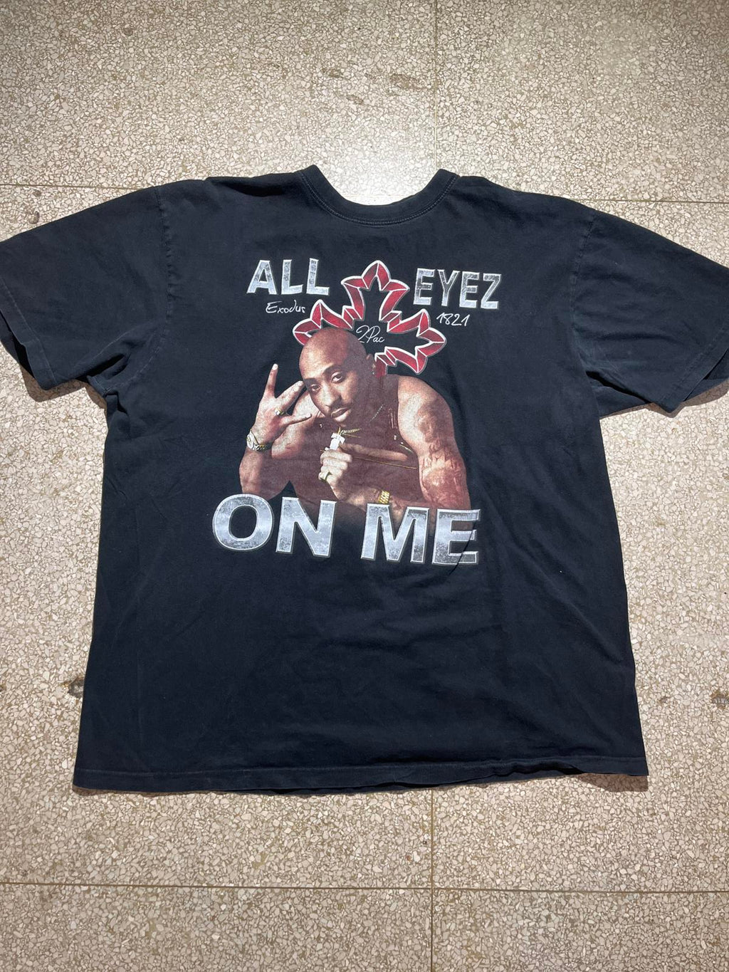2PAC preowned 4XLarge Band T-shirt