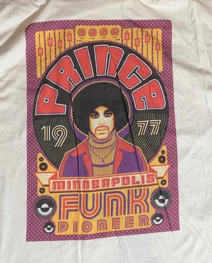 Prince PreOwned XL White Shirt