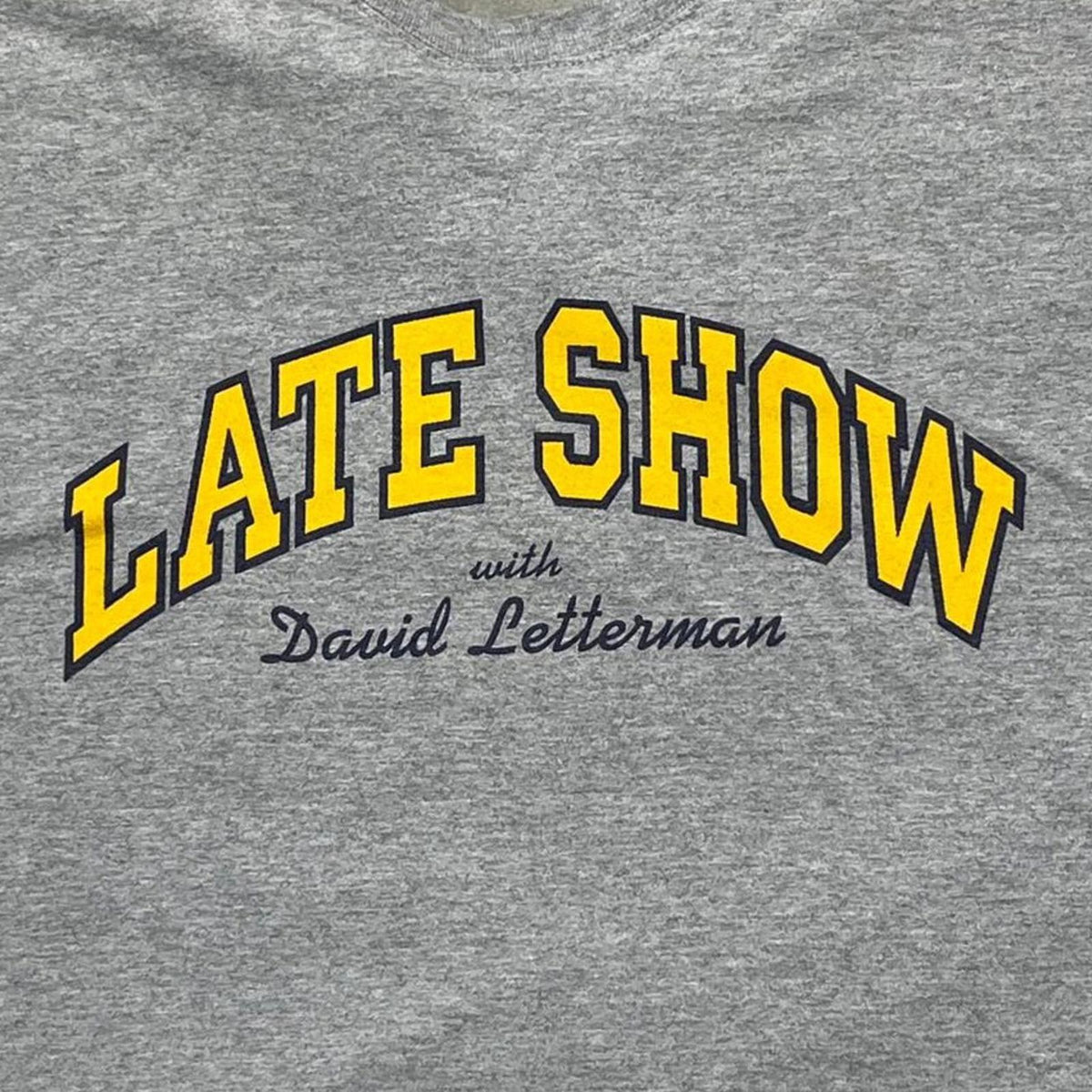 Late Show With David Letterman Preowned XL T-shirt
