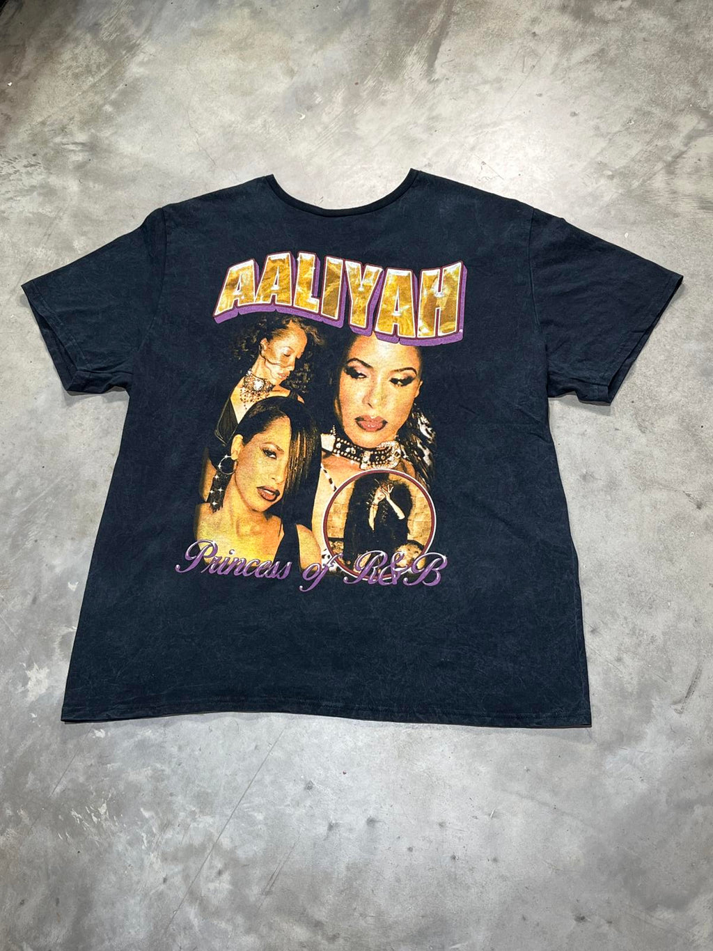 Aaliyah Preowned XL Tie Dye T-shirt