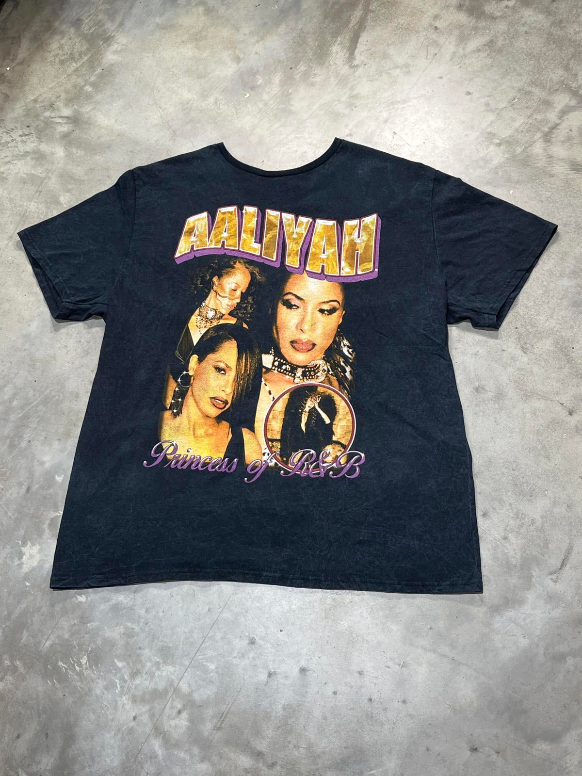 Aaliyah Preowned XL Tie Dye T-shirt