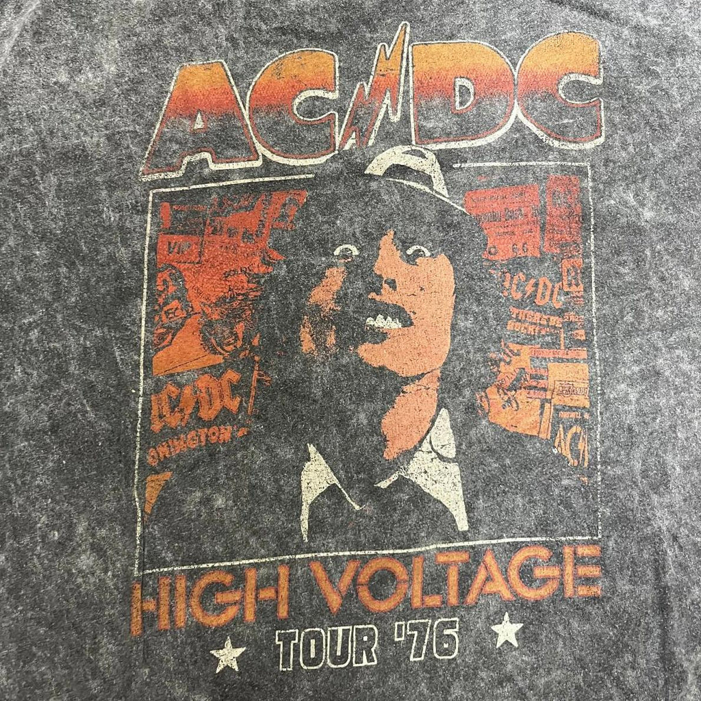 AC/DC High Voltage Tour medium preowned tshirt