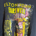 Elton John xlarge black graphic vintage preowned tshirt