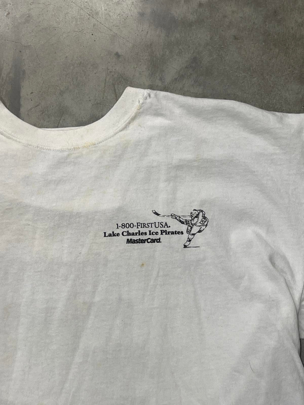 Lake Charles Ice Pirates Hockey Team Preowned XL T-shirt