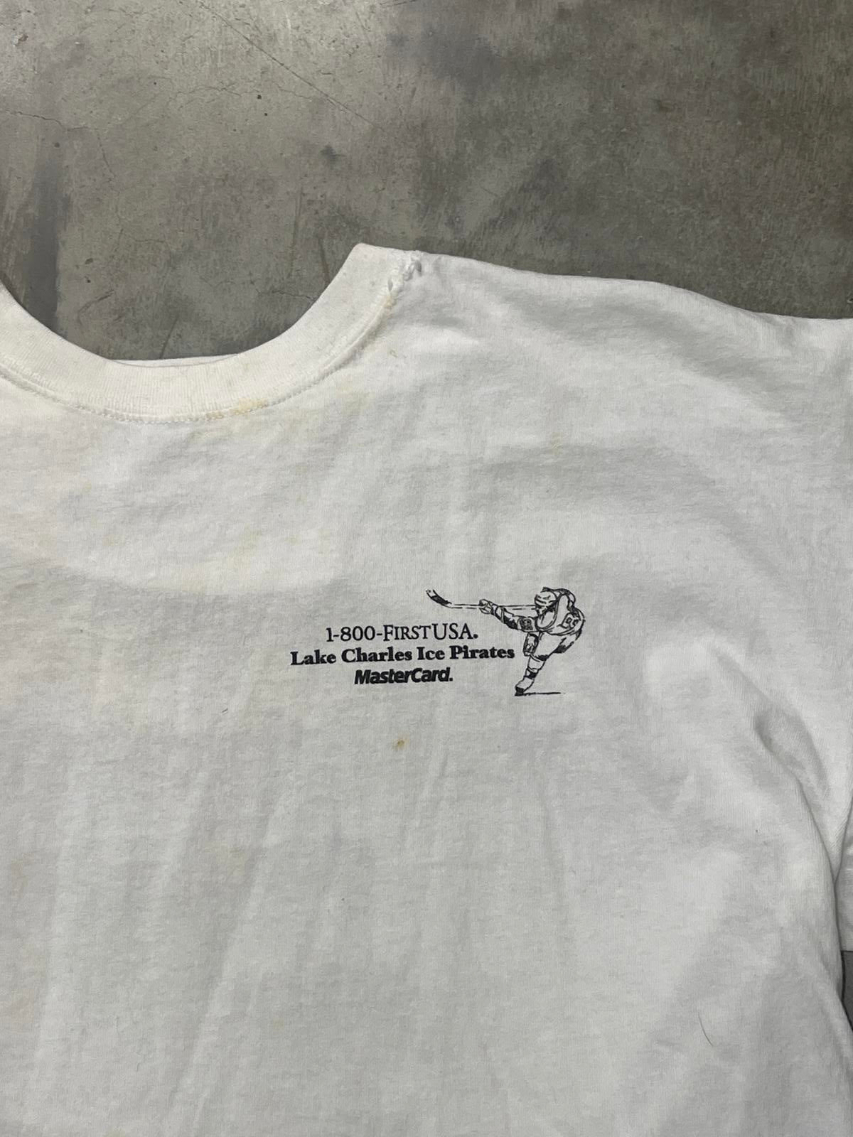 Lake Charles Ice Pirates Hockey Team Preowned XL T-shirt