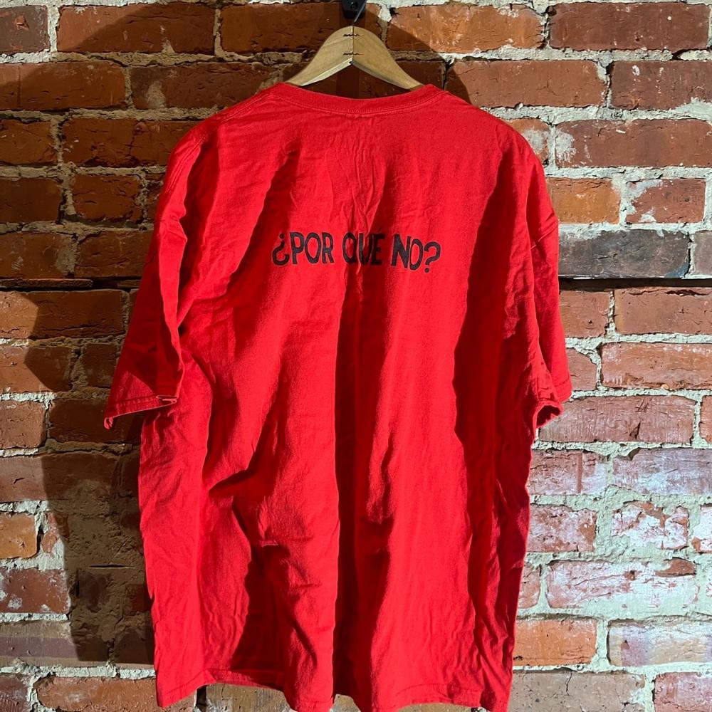 San Fermin 2xlarge red graphic vintage preowned tshirt