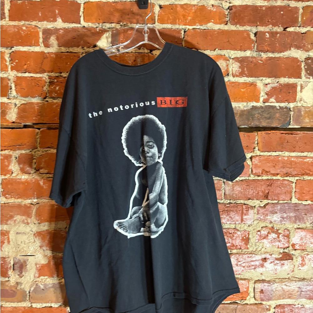Biggie smalls 2xlarge black graphic vintage preowned tshirt