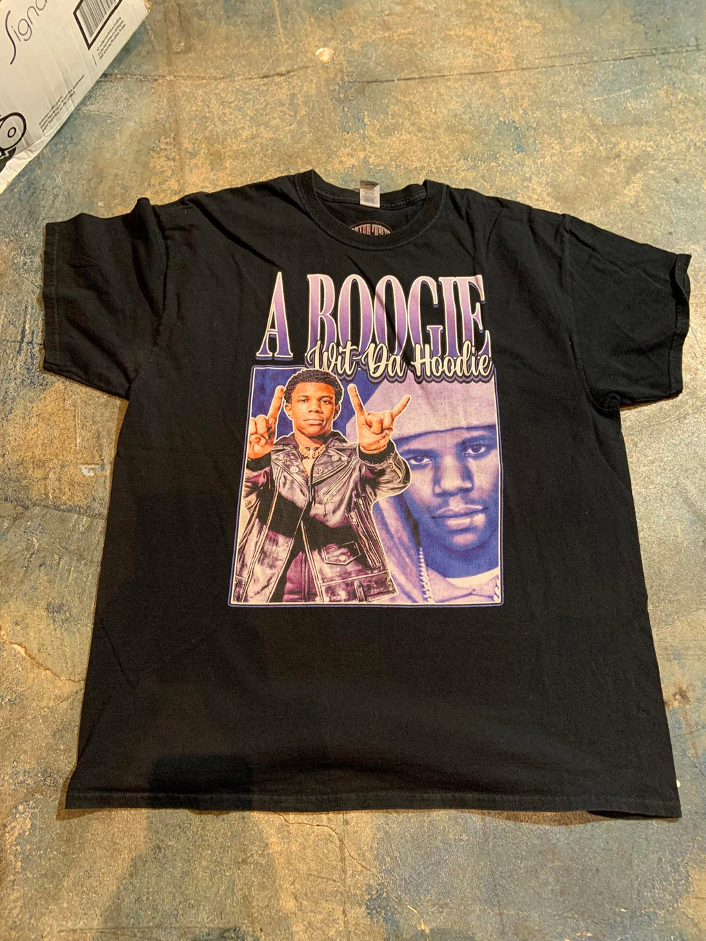 A Boogie Wit Da Hoodie Preowned XLarge T-shirt
