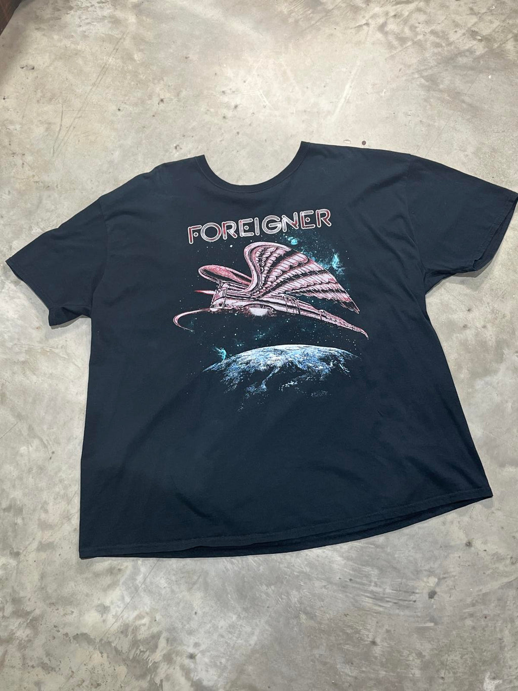 Foreigner Preowned 3XL Band T-shirt
