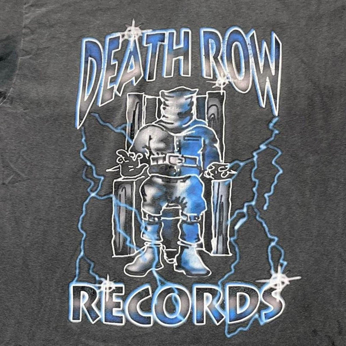 Death Row Records Preowned Medium T-shirt