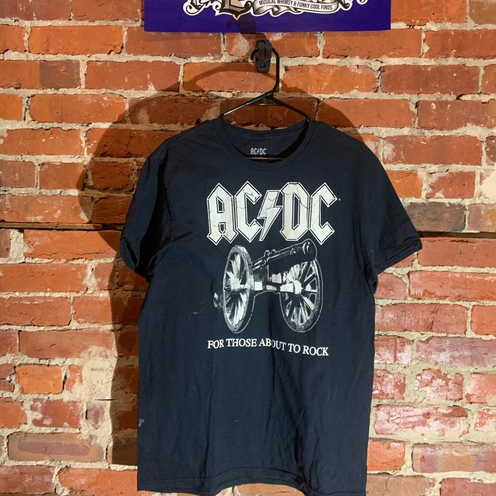 ACDC large black graphic vintage T-shirt