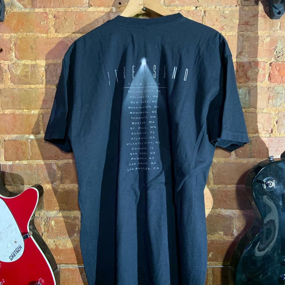 Barbara Streisand Xlarge black graphic vintage T-shirt