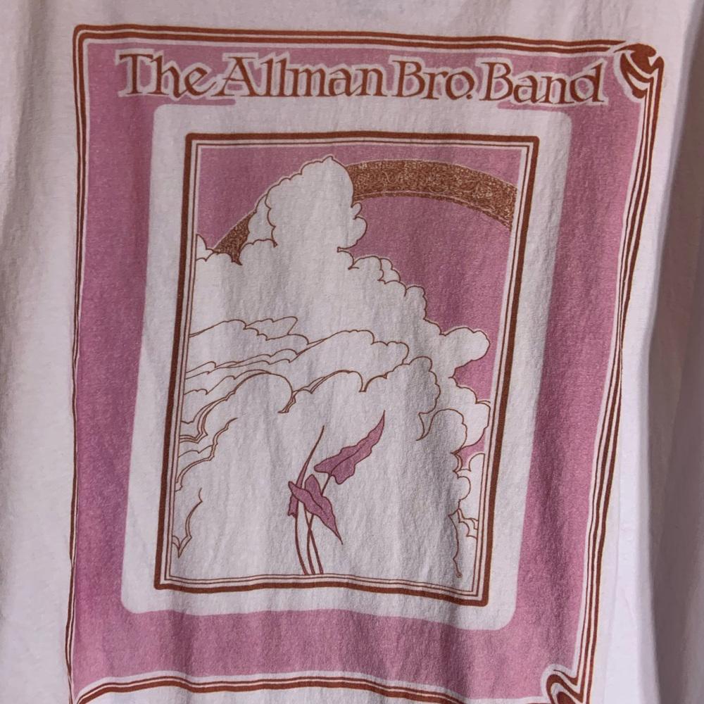 Allman brothers band 2XLarge white graphic preowned T-shirt
